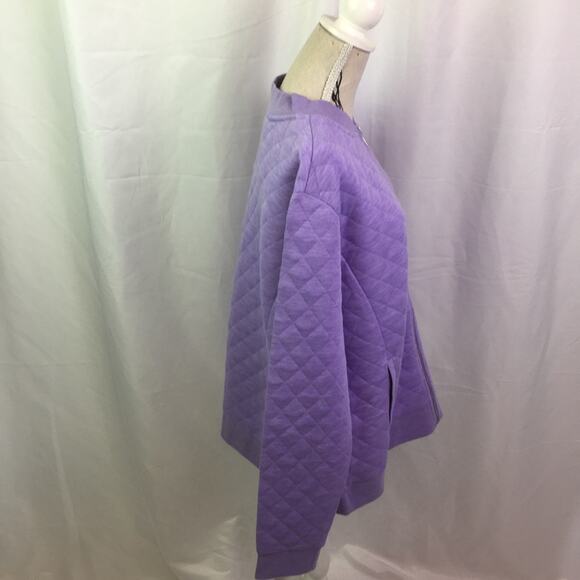 Isaac Mizrahi Live soho Quilted Bomber Jacket S - Picture 3 of 10